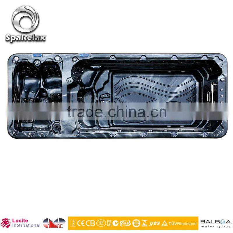 2017 hot sale Acrylic Balboa Swim Outdoor Spa with CE,SAA,CE,ROSH.