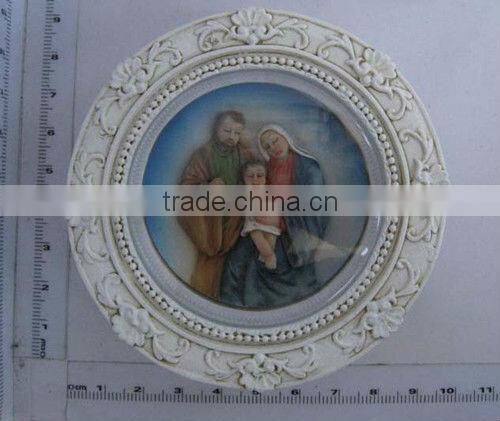 Decorative polyresin religious picture frames