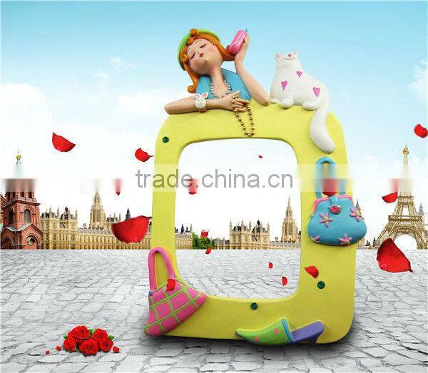 Fashional modern photo frames, resin frame