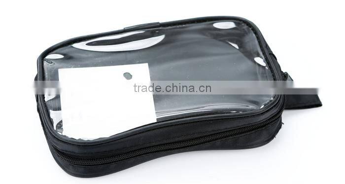 Store More New Design Metal Zipper Clear PVC Travel Portable Cometic Bag