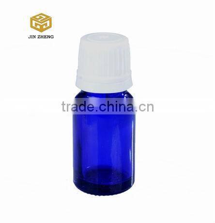10ml Cobalt blue essential oil bottles with plastic cap