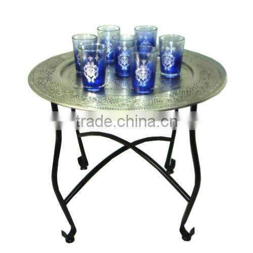Folding Moroccan Table For Home Decoration