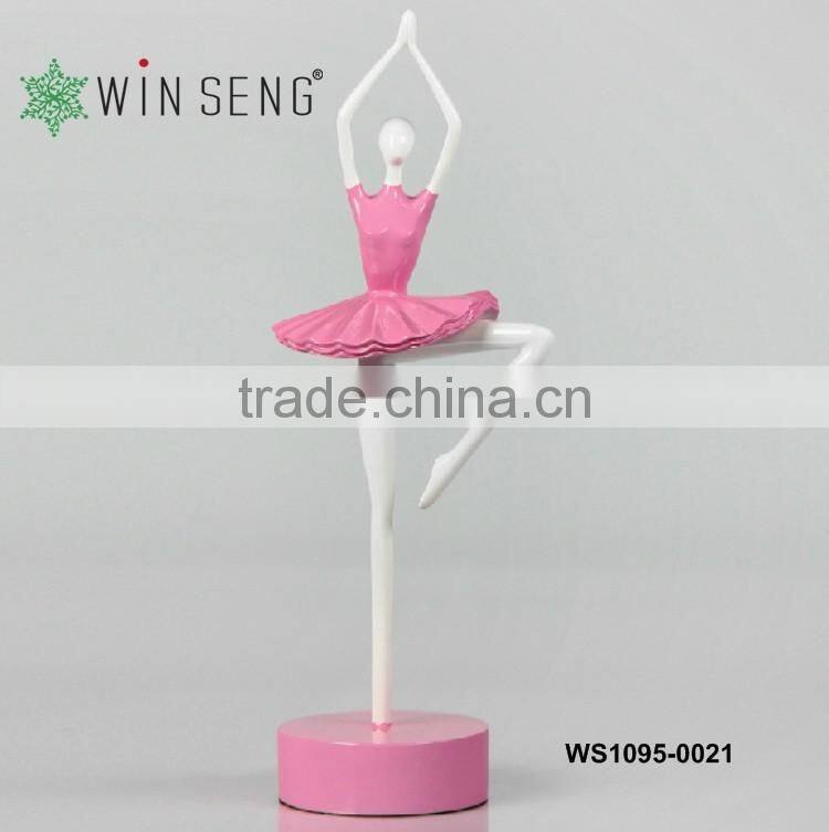 resin craft Lovely dancing girl ballerina statue