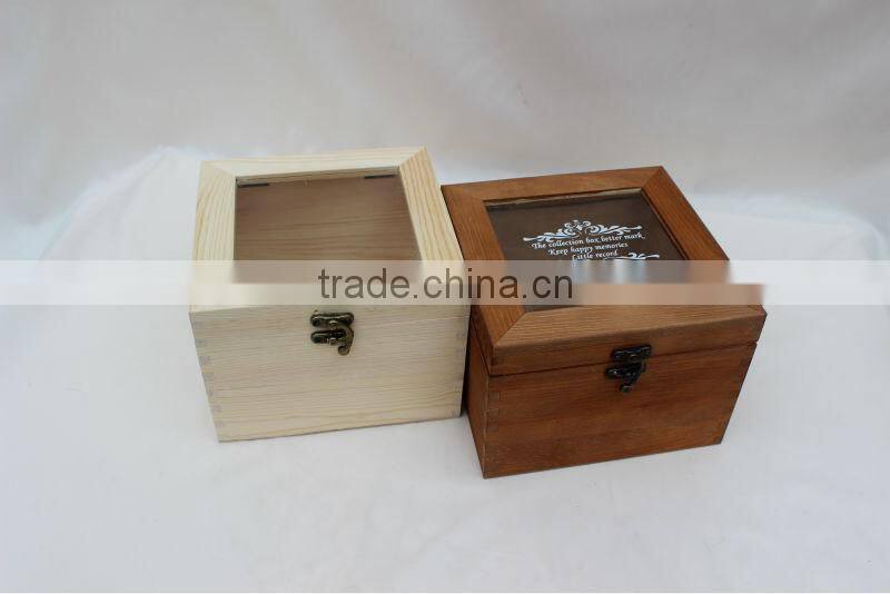 Wooden antique wooden box wholesale gift box