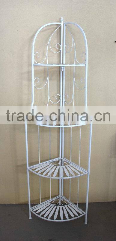 Assembly corner shelves for bathroom