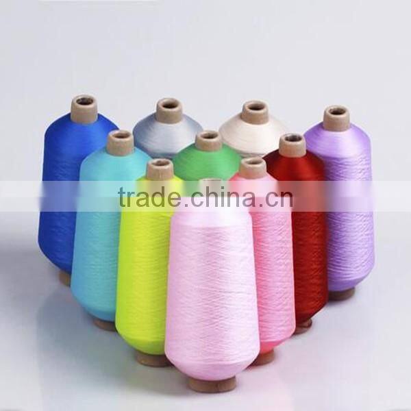 Dyed high-elastic 70d/24f/2 nylon yarn for sock use in good quality