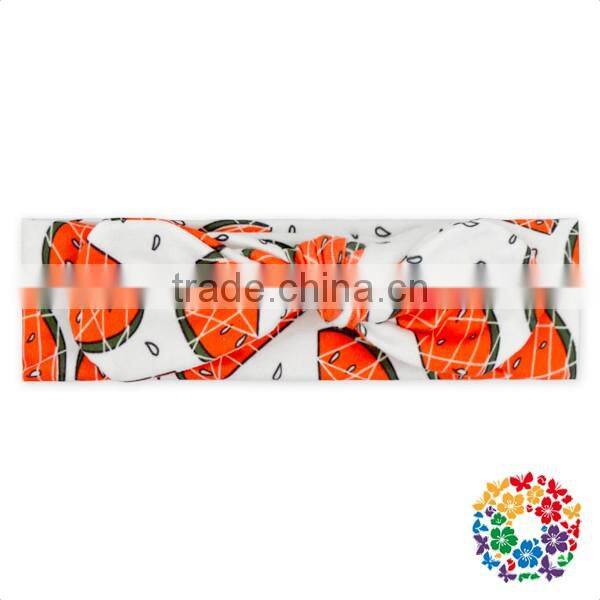 cheap baby girl yellow pineapple pom pom knot headband