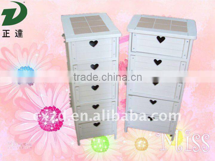 Receive solid wood cabinets