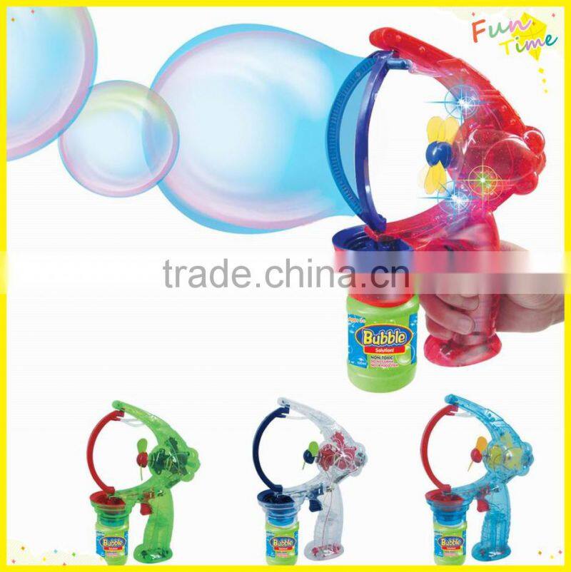 electronic flashing jumbo bubble gun