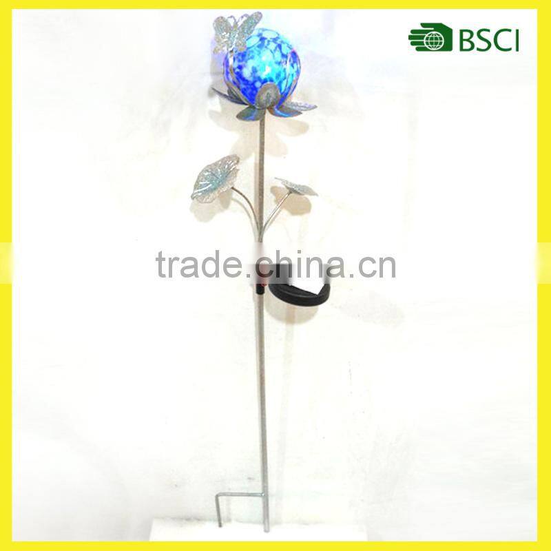 Colorful solar garden light stick for garden