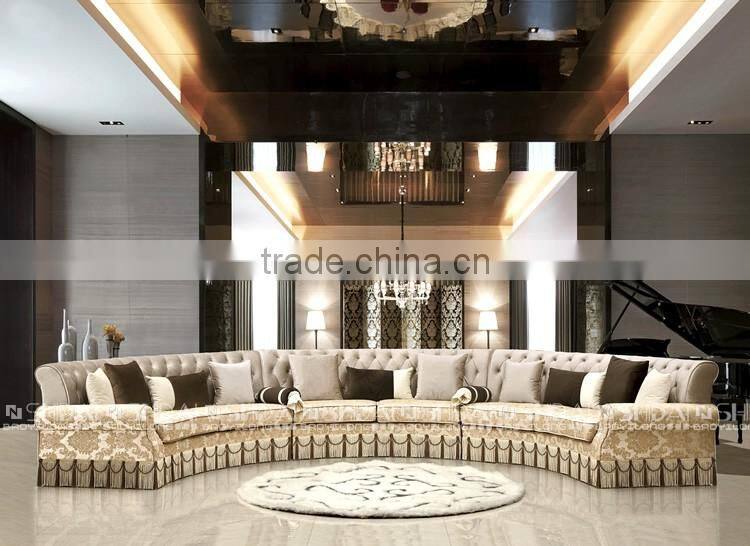 Upholstered Fabric Sofa Set Chesterfield Sofa G1123