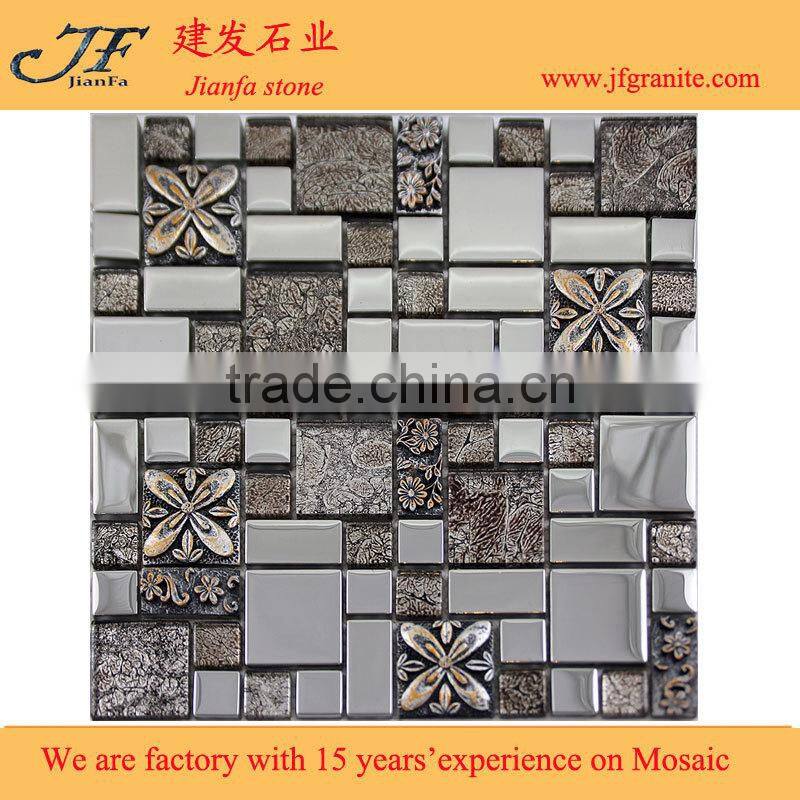 Grade A quality aluminium alloy mosaics kitchen backspalsh tile with low price