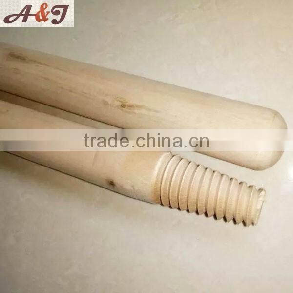 120*2.2 cm cleaning tool handle with customized screw