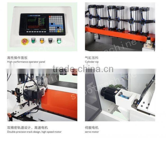 CNC Sawllowtail Mortise SHSK60 with Maximum working width 600mm and Max thickness 100mm