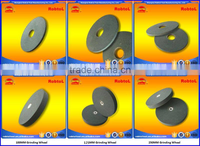 200mm Bench Grinding Wheel bench grinder Abrasive Disc Metal Stone Vitrified Ceramic Bond Silicon Carbide Aluminium Oxide