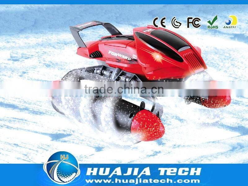 2.4G Electric Amphibious RC Tank Stunt Car Snow Water