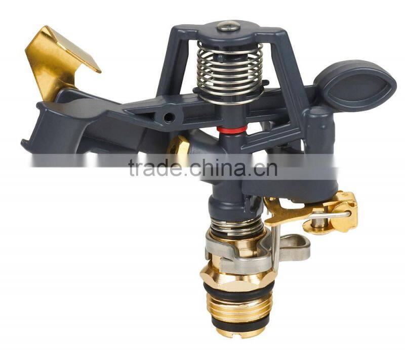 1/2"zinc alloy rotary sprinkler with aluminum water in parts