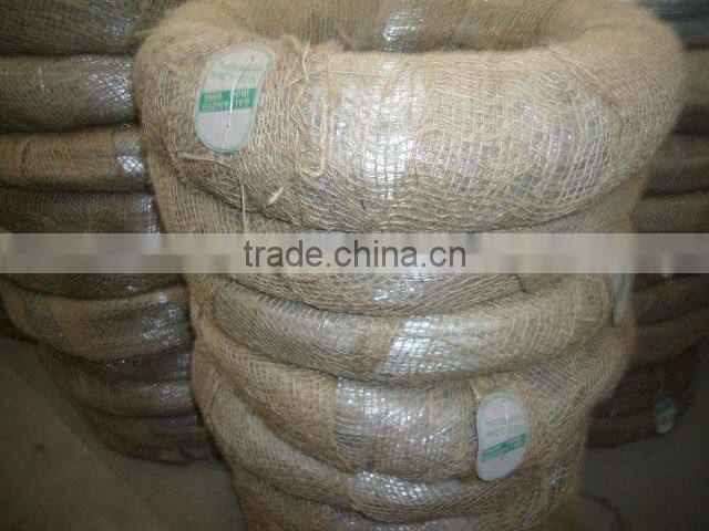 BWG gauge # 6 8 10 12 14 16 18 20 22 24 galvanized iron binding wire
