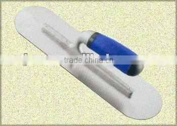 TPR handle round corner stainless steel Jumbo plastering trowel
