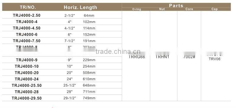 2014 China Wholesale Screw-On Tire Valve