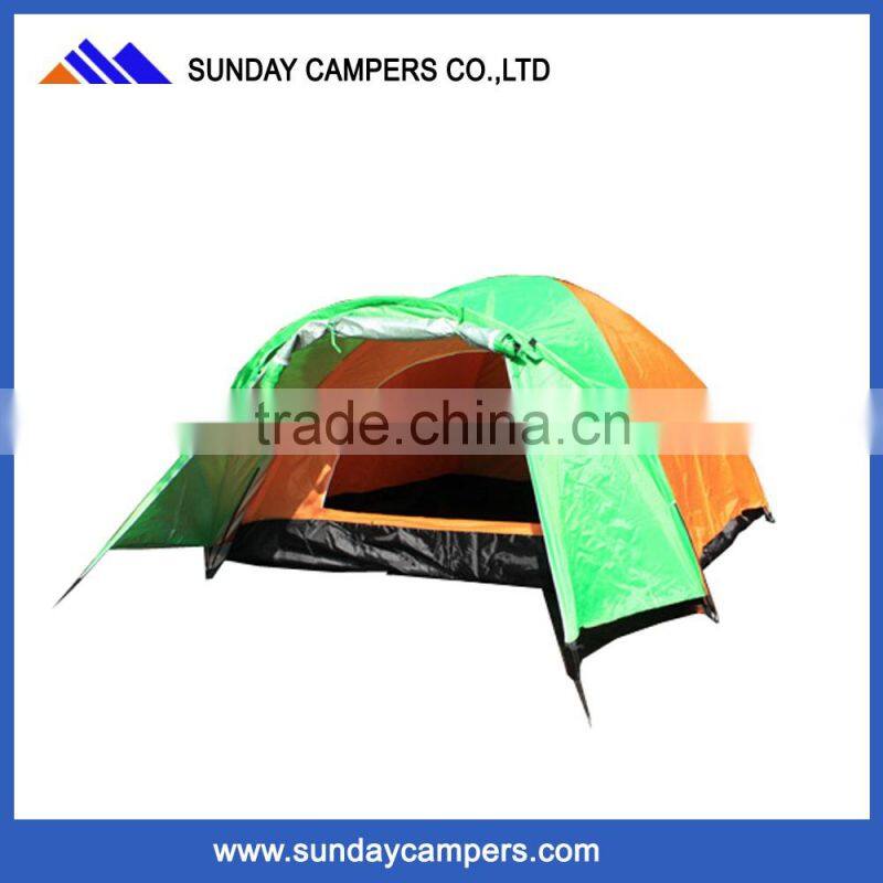 New arrival cheap 3-4 person waterproof heavy duty tents for camping