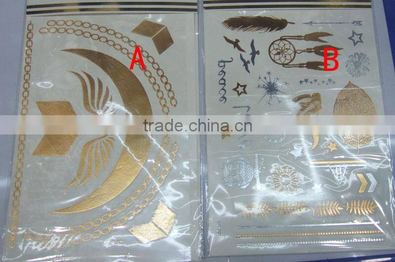 High Qualit yGlitter Temporary Personalized Best Tattoo Sleeve Custom HaloT001-027