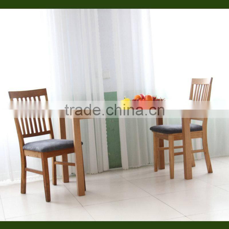 2016 Hot selling commercial solid wood restaurant chair dining chair table