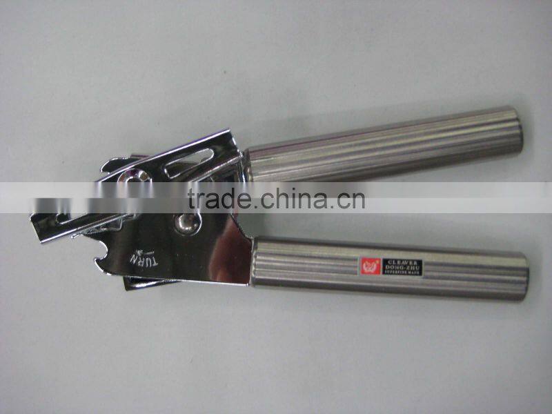 DELUXE STAINLESS STEEL SKIDPROOF HANDLE CAN OPENER