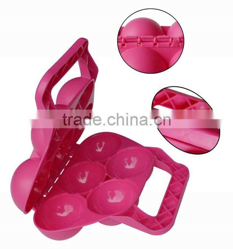 plastic snowball maker for 5pcs one time,high compact material ultimate snowball machine,no-freezing hands