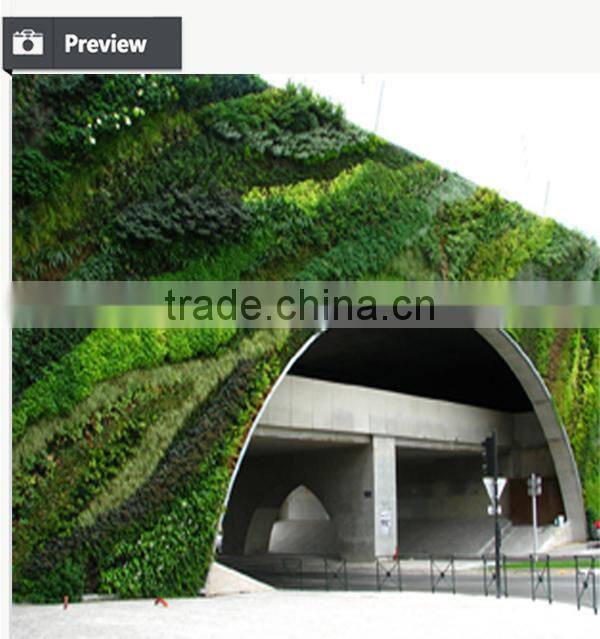 Outdoor green wall long lasting green facades artificial green wall