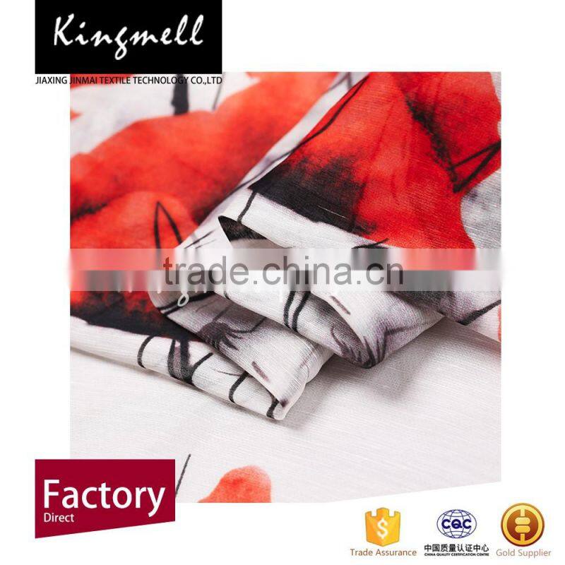 Linen yarn dyed price italian linen fabric