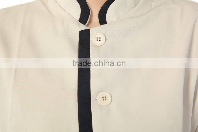 Thickening clothes long-sleeve autumn and winter hotel uniforms cleaning services pa uniforms
