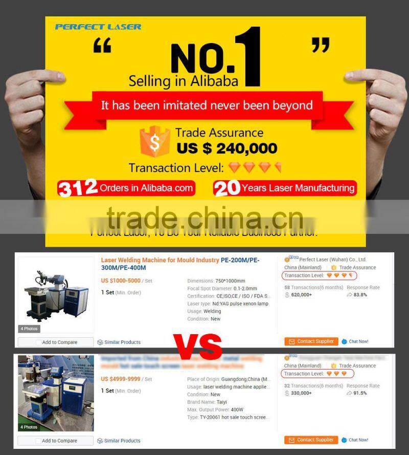 Laser Welding Machine for Mould Industry PE-W200M/PE-W300M/PE-W400M