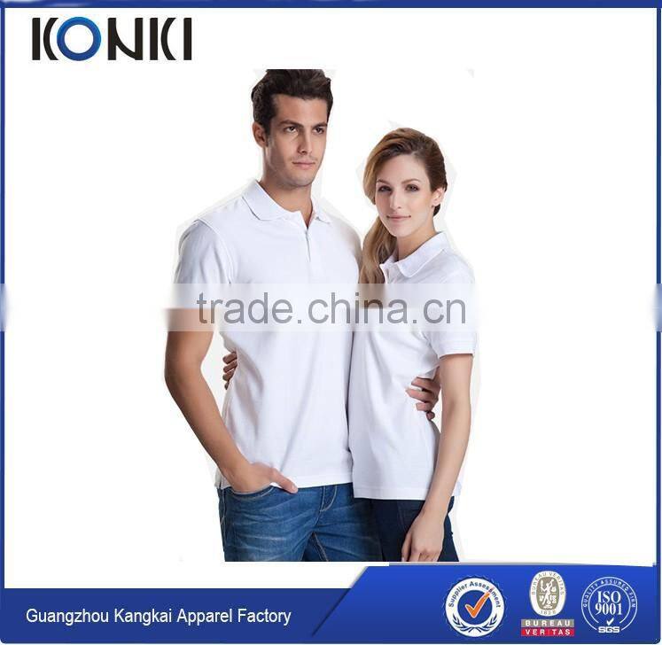 polo shirt 100% cotton blank polo