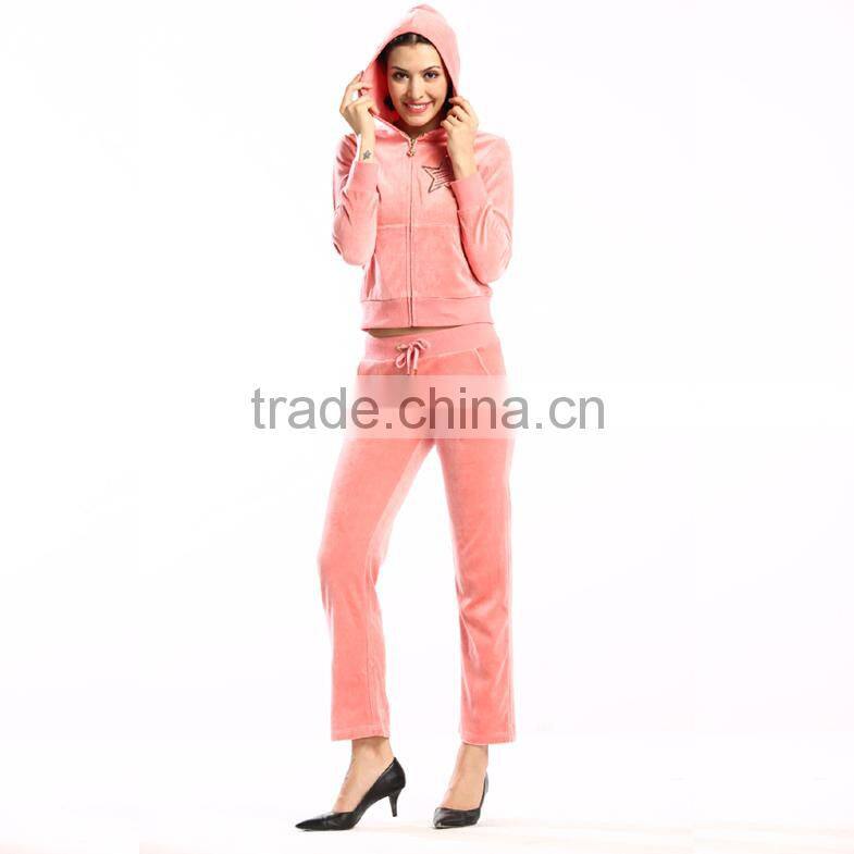 2016 fashion velour china wholesale women apparel