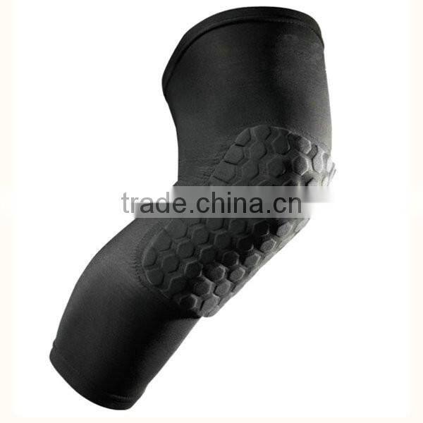 Sports compression honeycomb basketball knee sleeve pads