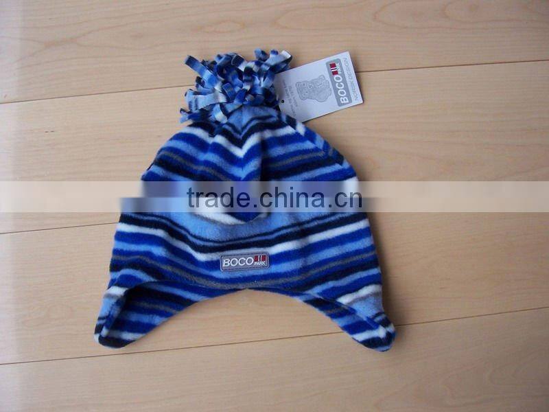 tonglu knit factory for new export winter polar fleece kids hat
