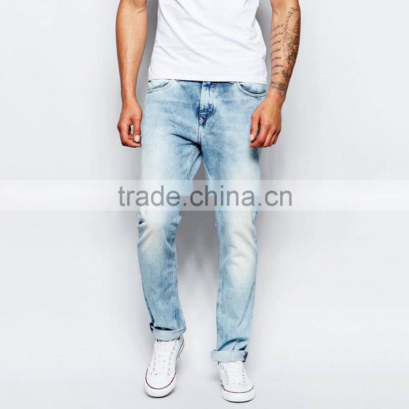 custom made fashion design new style boys pants jeans