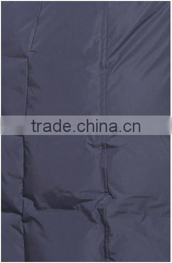 European Style Customized Color Fur Trim Hooded Long Padding Quilting Coat For Women