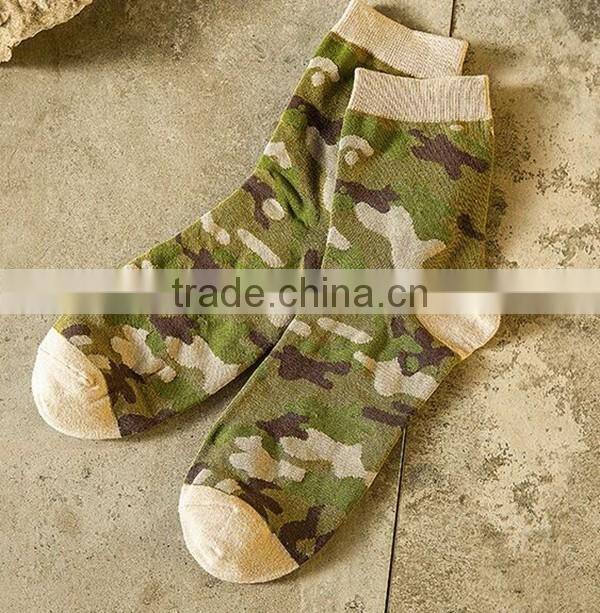 10 pcs/lot cheaper price good quality camouflage cotton make China made spring men army socks