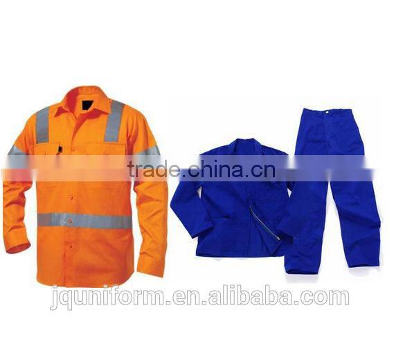 Fire retardant cotton clothing like fire coverall/safety workwear