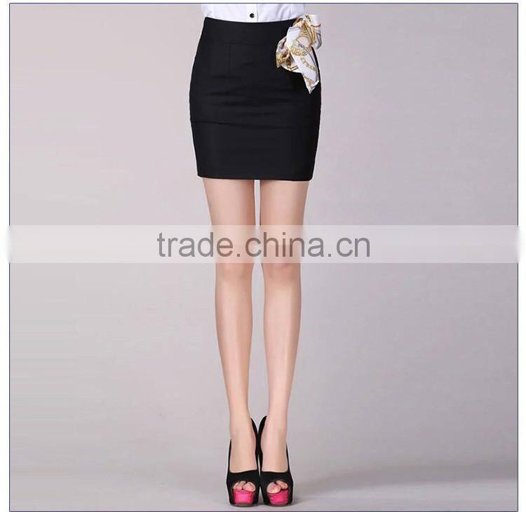 Bospoke Factory Price Ladies Office Skirt Pattern