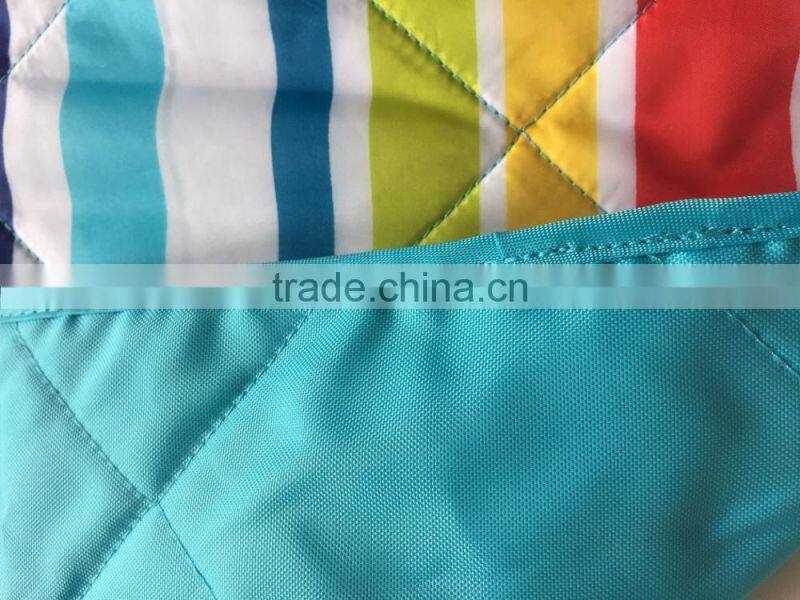 3 in 1 Portable Carry Picnic Waterproof Bag Fleece Blanket