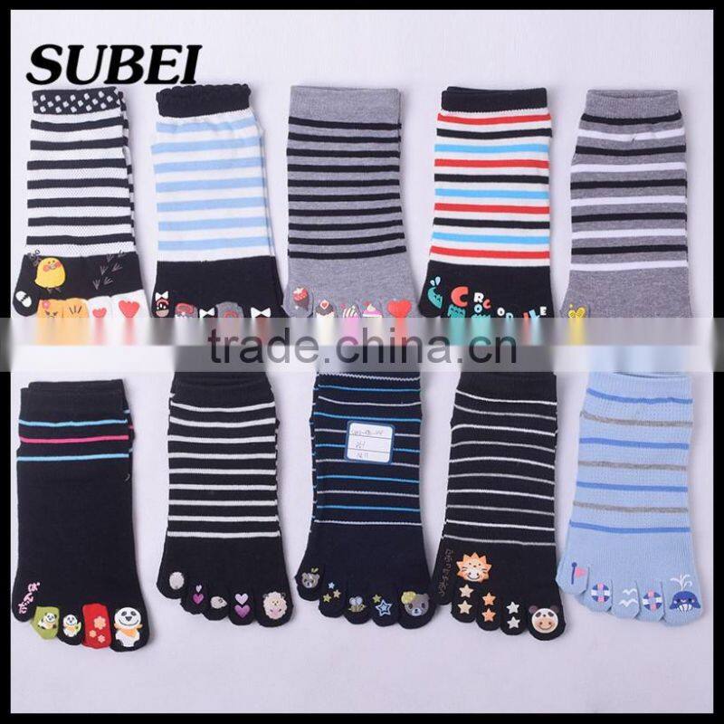 Lovely girl cartoon tube socks sublimation toe socks