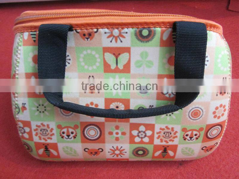GR-W0176 custom unique design neoprene lunch bag
