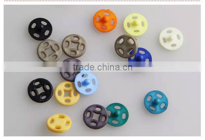 Fashion Childern Colorful Plastic Press Stud Buttons