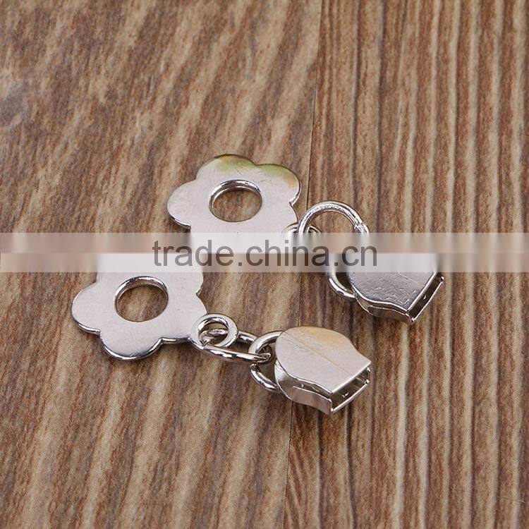 Fashion Customized Auto Lock Metal Zipper Puller For Slider
