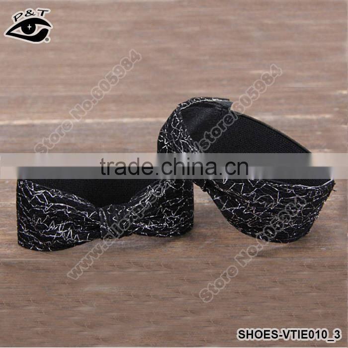 Bow Decor Elastic Shoe Straps / Shoelaces / Shoe Fixed Band for loose High Heel Shoes Accessories