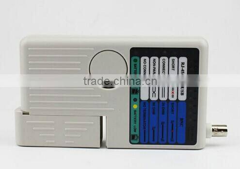 Multifunction 4 in 1 Remote RJ11 RJ45 USB BNC LAN Network Phone Cable Cat5 Cat6 Tester Meter