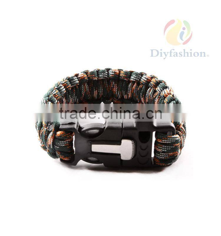 Military Camo Wholesale Survival Bracelet Pattern Newest Wholesale pParacord PC6016-1